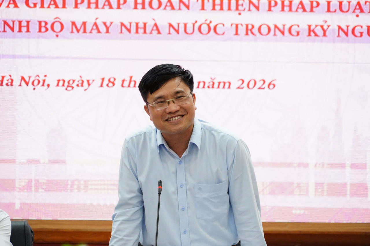 TS Nguyễn Văn Cương phát biểu tại Hội thảo.