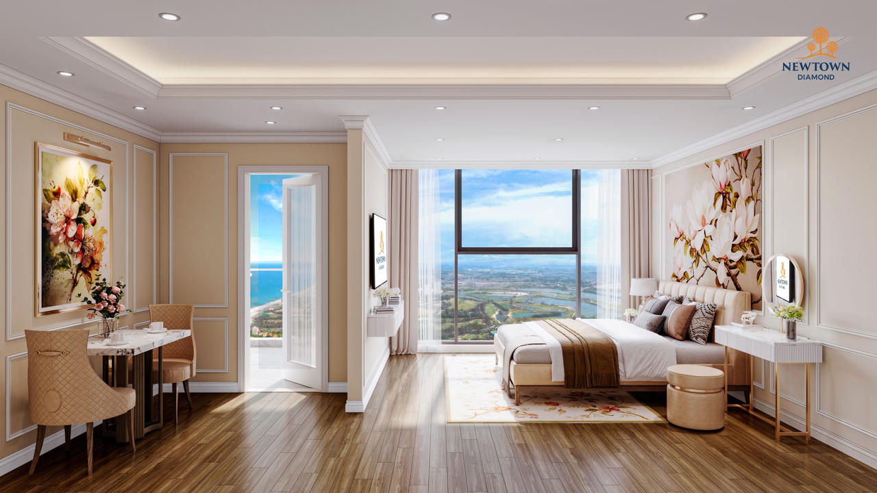 Tầm nhìn tuyệt đẹp từ vị trí kim cương của Newtown Diamond.