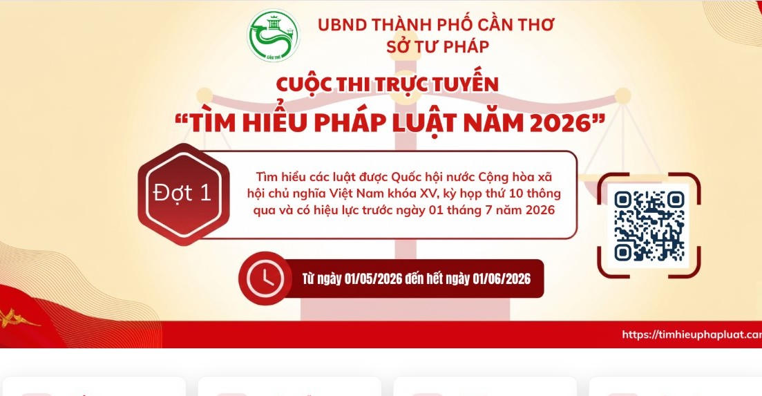 Đợt 1 của cuộc thi diễn ra đến ngày 30/5/2026