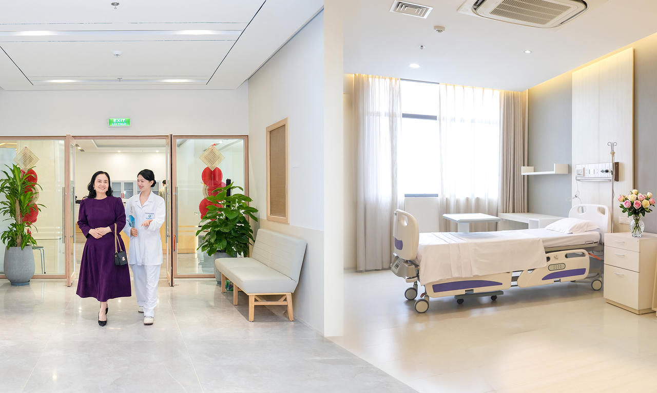 Hệ thống cơ sở vật chất đầu tư theo tiêu chuẩn 5 sao, mang lại trải nghiệm như khu nghỉ dưỡng cao cấp