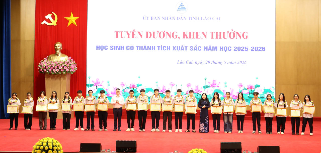 Lào Cai đứng đầu các tỉnh miền núi phía Bắc về số học sinh giỏi cấp quốc gia