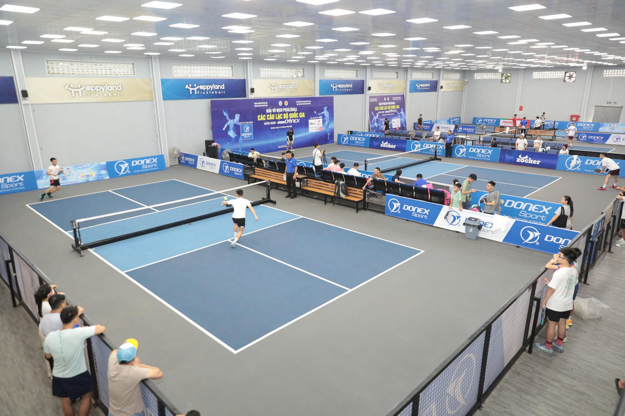 Gần 700 vận động viên tranh tài tại Giải vô địch Pickleball các CLB quốc gia năm 2026