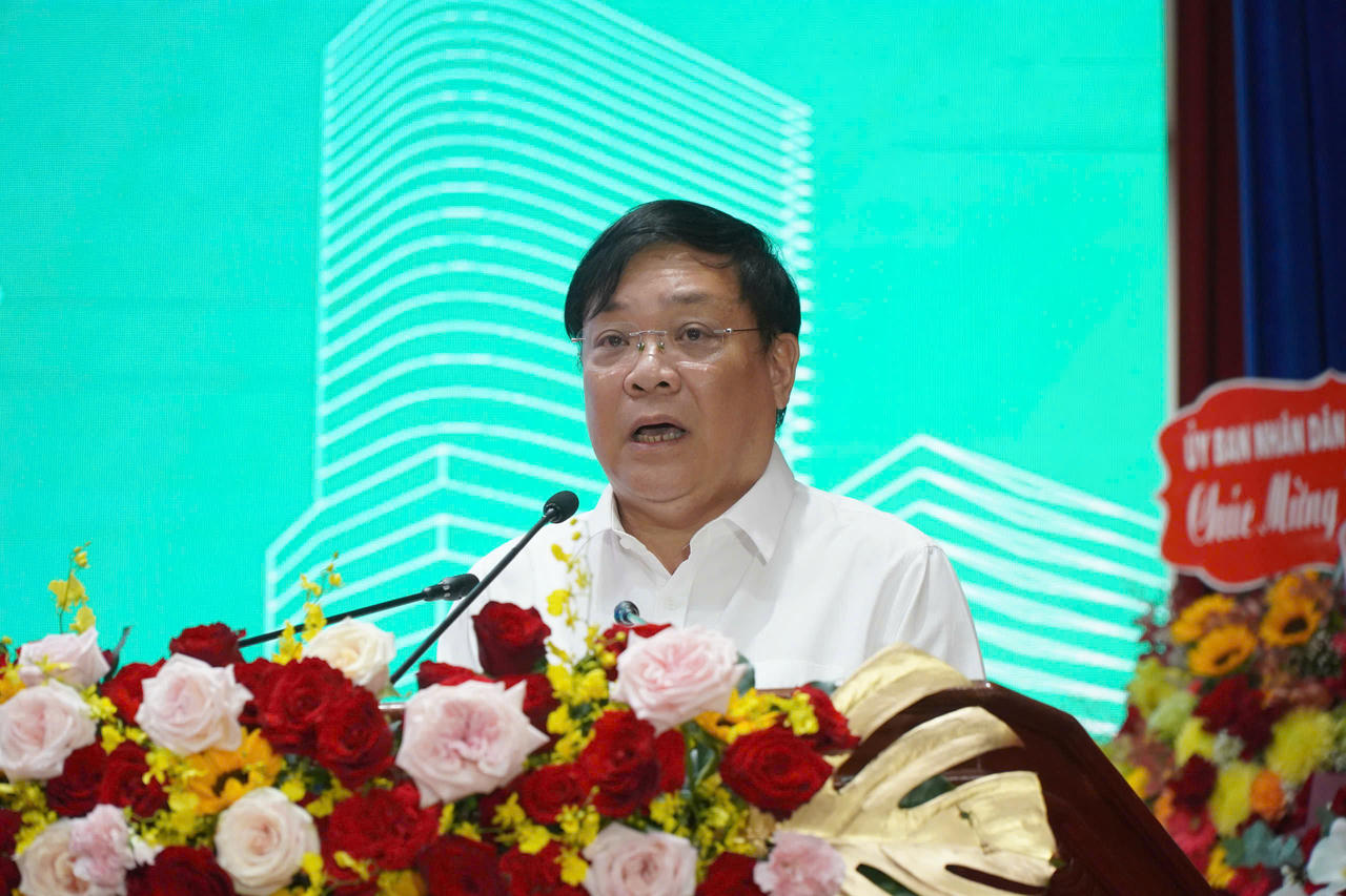 Ông Phạm Thành Ngại - Phó Bí thư Tỉnh uỷ, Chủ tịch UBND tỉnh Đồng Tháp phát biểu.