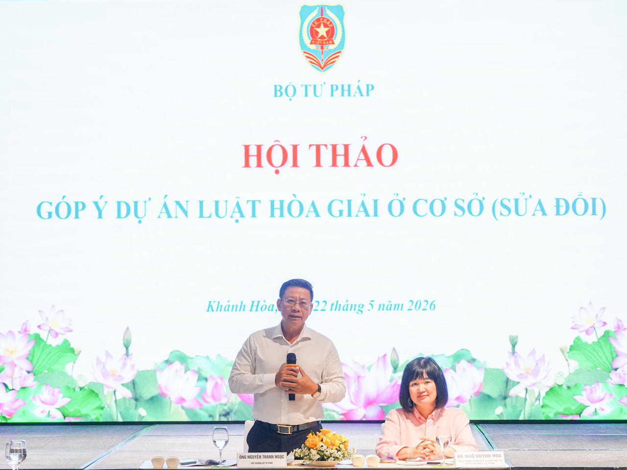 Khánh Hòa: Góp ý dự thảo Luật Hòa giải ở cơ sở (sửa đổi)