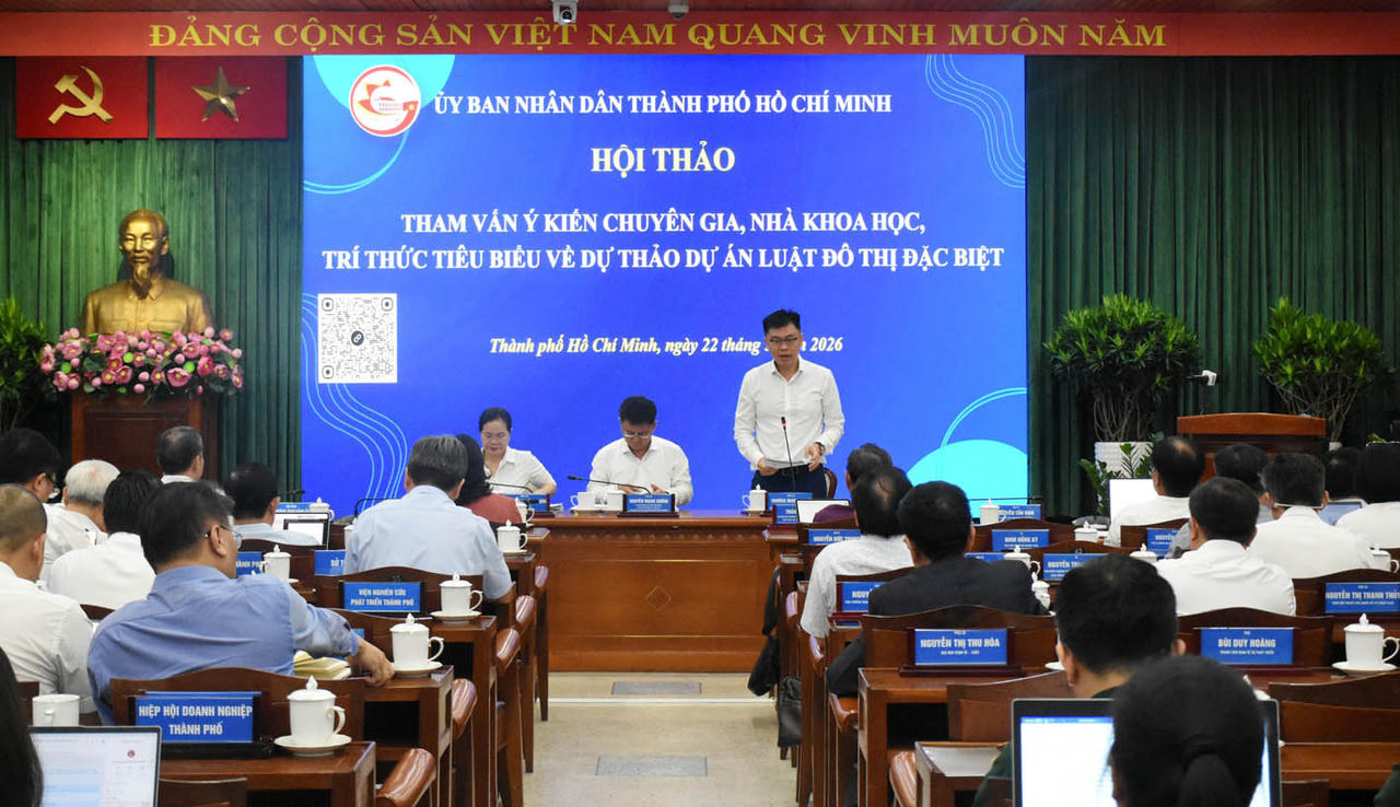 TP Hồ Chí Minh ghi nhận ý kiến các chuyên gia về dự thảo Luật Đô thị đặc biệt