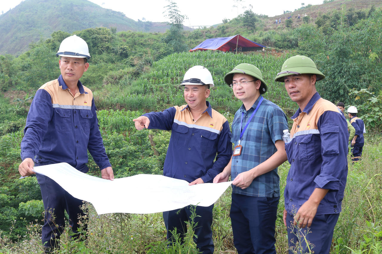 Xã Hợp Thành (Lào Cai) triển khai khôi phục mốc ranh giới Dự án mỏ đồng Tả Phời