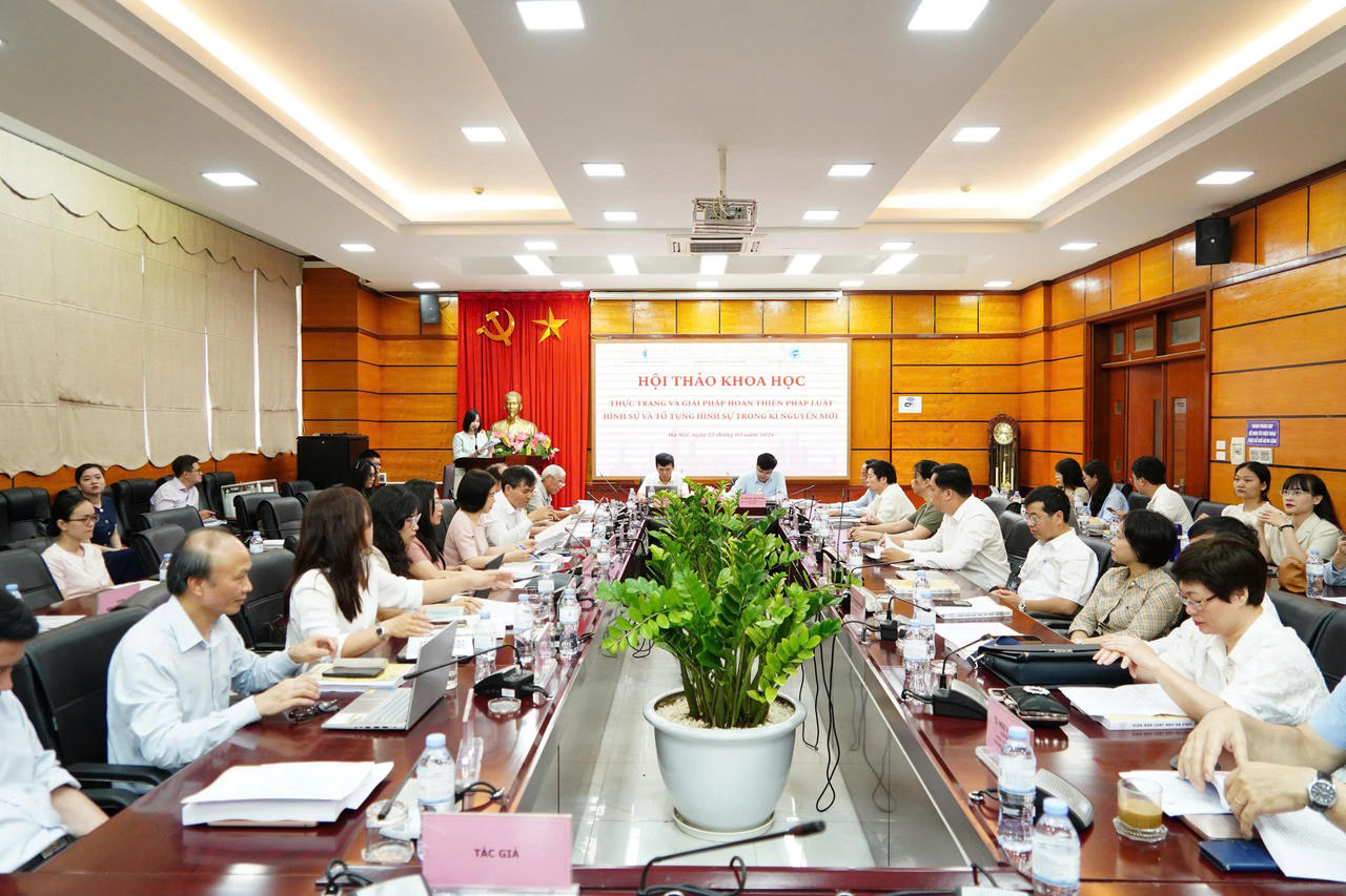 Quang cảnh hội thảo.