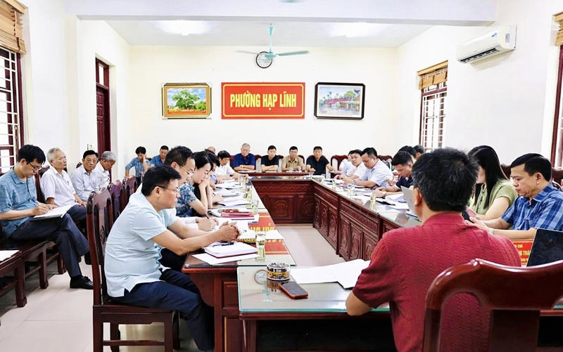Bắc Ninh: Phường Hạp Lĩnh đẩy mạnh chiến dịch “Làm sạch, làm giàu” cơ sở dữ liệu đất đai
