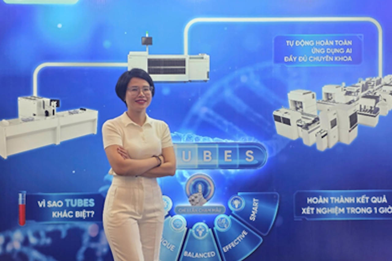 Bà Nguyễn Thị Thu Thủy -&nbsp;Giám đốc dự án Công ty TNHH Thiết bị Minh Tâm (Mitalab). (Ảnh: NVCC).