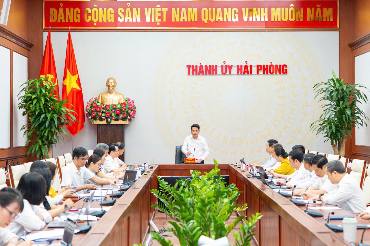 Nâng cao chất lượng công tác tham mưu, phục vụ của Văn phòng Thành ủy Hải Phòng