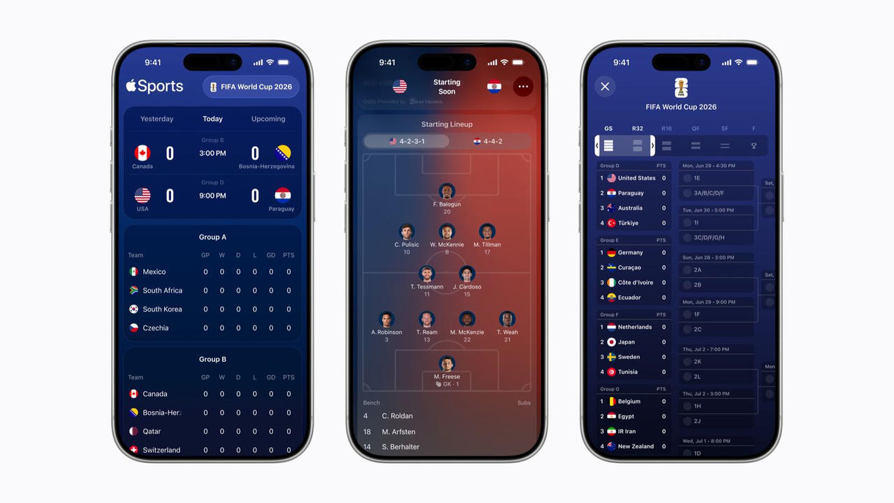 Apple ra mắt ứng dụng cho World Cup 2026