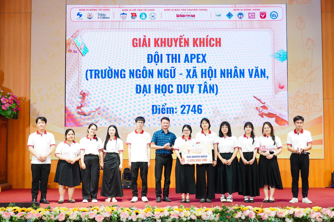 Các đội đạt giải Khuyến khích&nbsp;