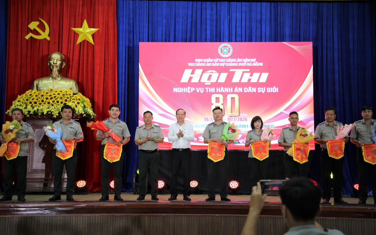 Đà Nẵng: Sôi nổi tranh tài nghiệp vụ thi hành án dân sự giỏi 2026
