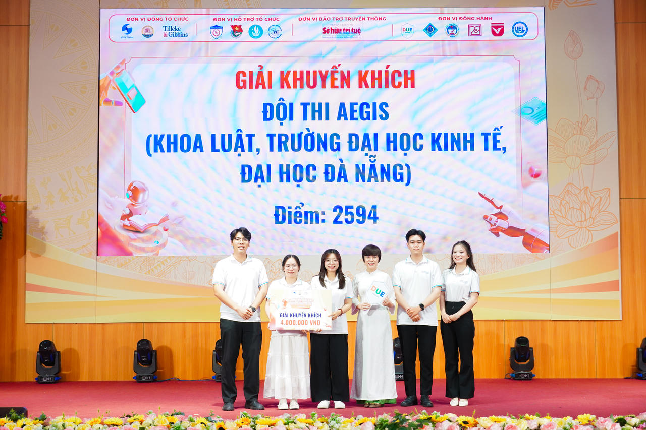 Trường ĐH Luật, ĐH Huế giành giải Nhất cuộc thi “Sinh viên sáng tạo và Quyền sở hữu trí tuệ” lần thứ VI năm 2026