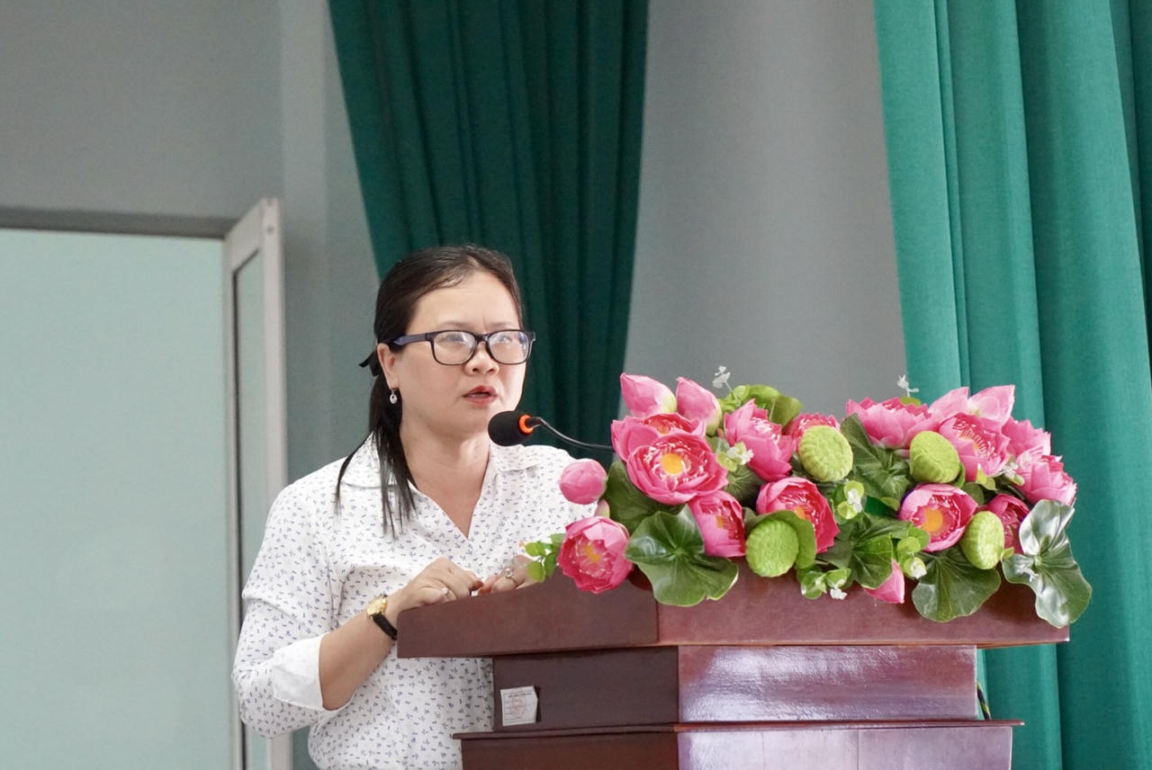 Bà Nguyễn Thị Nhu – Trưởng Phòng Quản lý thu và phát triển người tham gia