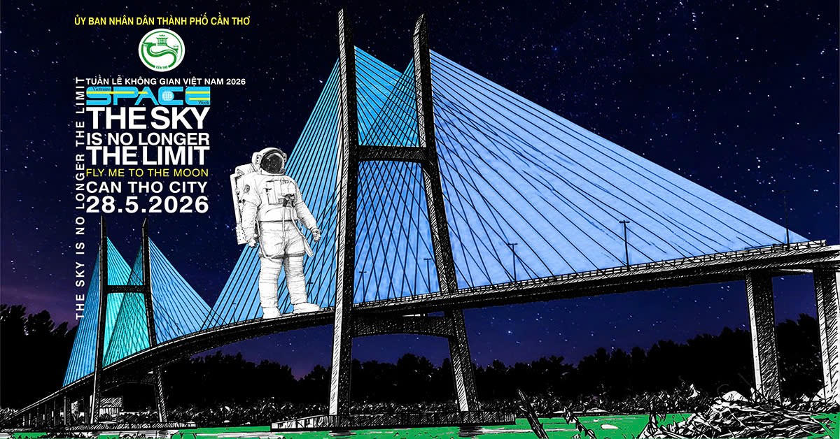 Vietnam Space Week 2026 diễn ra ngày 27–28/5 và sẽ trao100 suất học bổng chăp cánh ước mơ cho học sinh, sinh viên.&nbsp;Ảnh: BTC