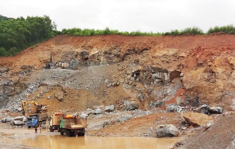 Tạm dừng việc cấp mới các mỏ khoáng sản tại Huế