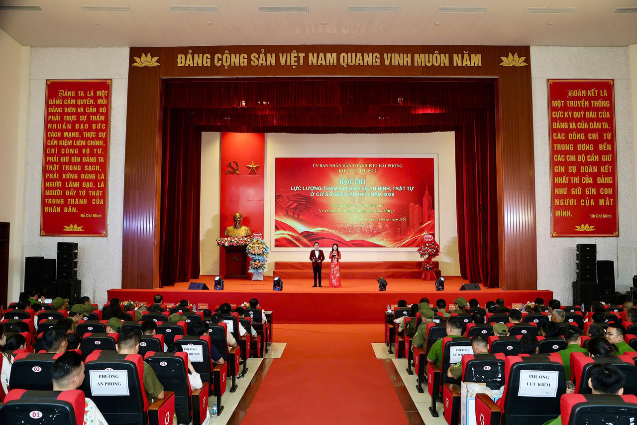 Hải Phòng: Phường An Phong xuất sắc giành giải Nhất toàn đoàn tại Hội thi bảo vệ an ninh, trật tự ở cơ sở