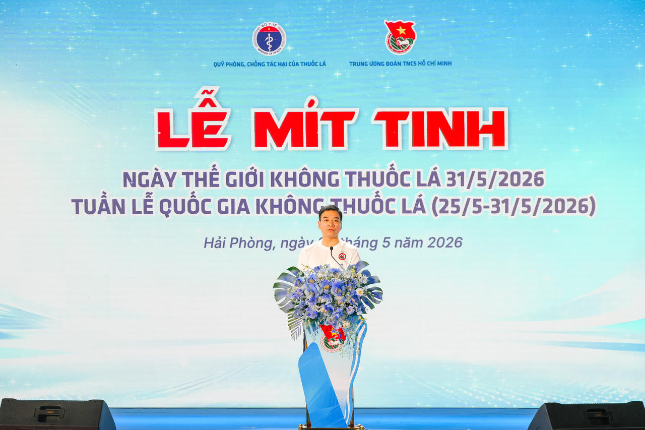 Tiến sĩ Hà Anh Đức phát biểu tại buổi lễ