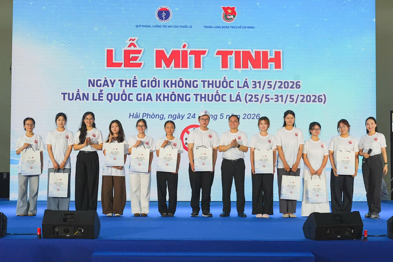 Hải Phòng 'siết' kiểm soát thuốc lá điện tử, xây dựng môi trường không khói thuốc