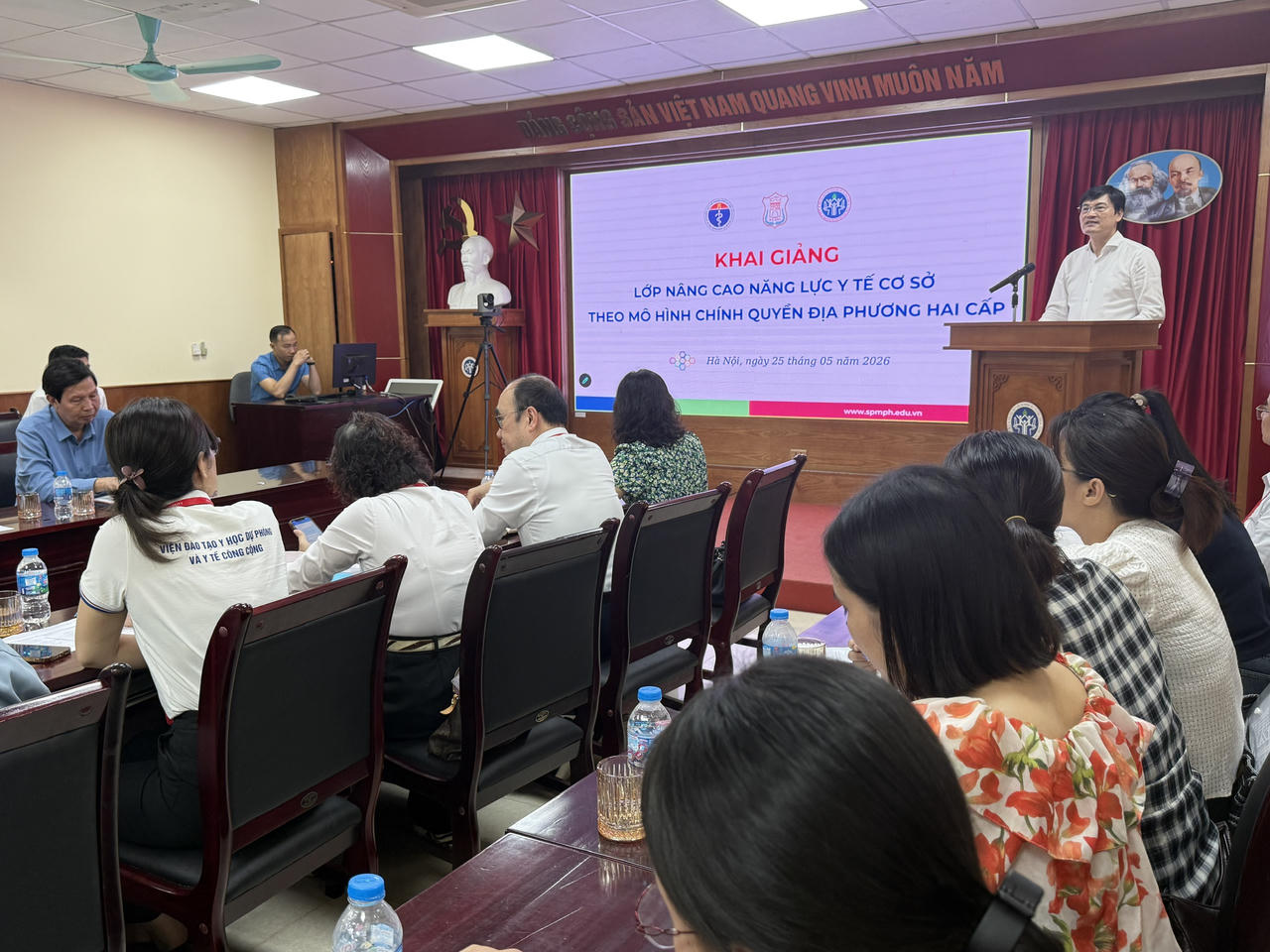 TS.BS Nguyễn Trọng Diện - Giám đốc Sở Y tế Hà Nội nhấn mạnh, y tế cơ sở giữ vai trò nền tảng trong chăm sóc sức khỏe ban đầu.