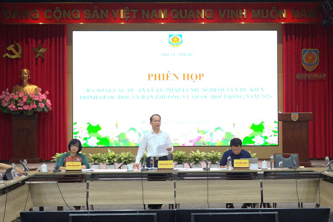 Phải có cách tiếp cận tổng thể, bài bản và khẩn trương trong thực hiện chương trình xây dựng luật năm 2026