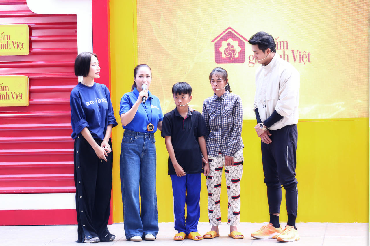Chương trình “Mái ấm gia đình Việt” đồng hành, giúp các em nhỏ có hoàn cảnh khó khăn viết tiếp giấc mơ.
