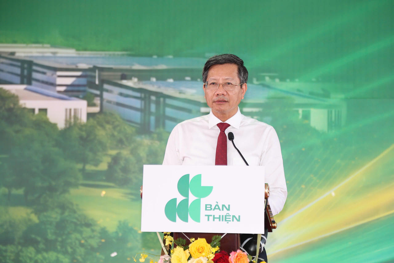 Phó Chủ tịch Thường trực UBND TP Hải Phòng Lê Anh Quân phát biểu tại buổi lễ.