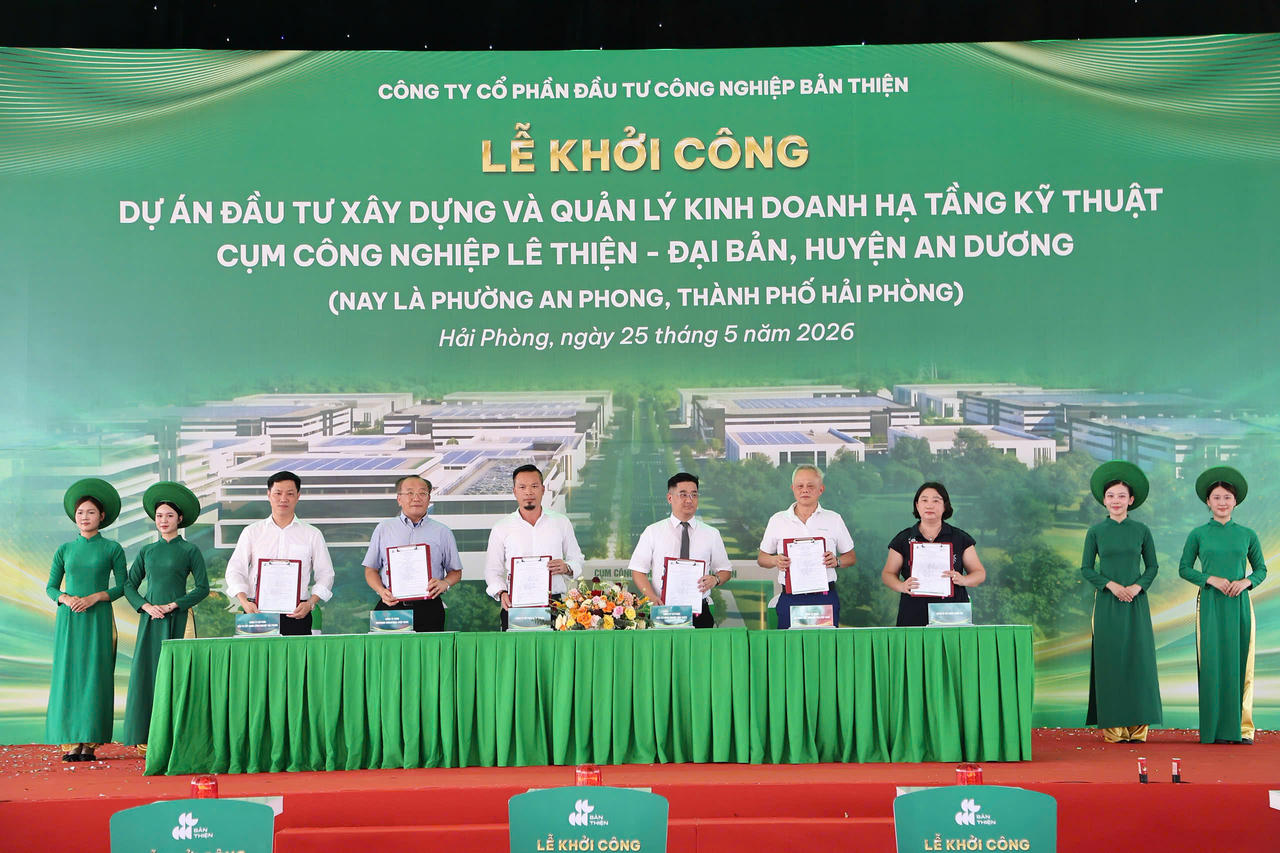Cụm công nghiệp Lê Thiện – Đại Bản kỳ vọng trở thành điểm đến đầu tư mới