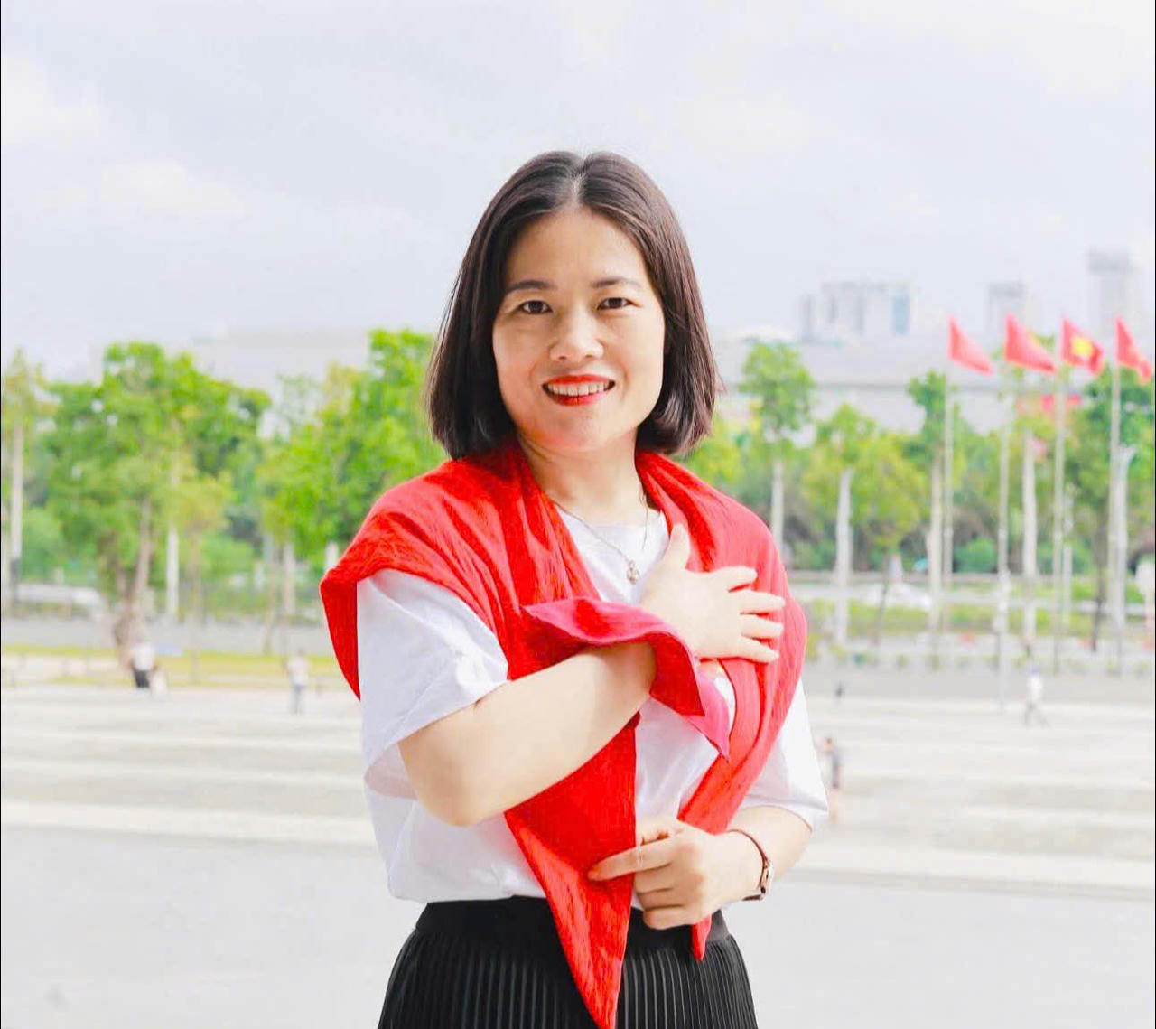 Tiến sĩ Nguyễn Thanh Nga - Giảng viên Học viện Báo chí và tuyên truyền (Ảnh: Gia Hải)