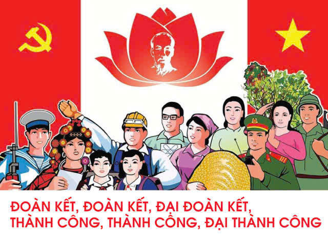 Tinh thần đại đoàn kết toàn dân trở thành một trong những nội dung cơ bản và quan trọng nhất trong Tư tưởng Hồ Chí Minh (Hình minh hoạ).