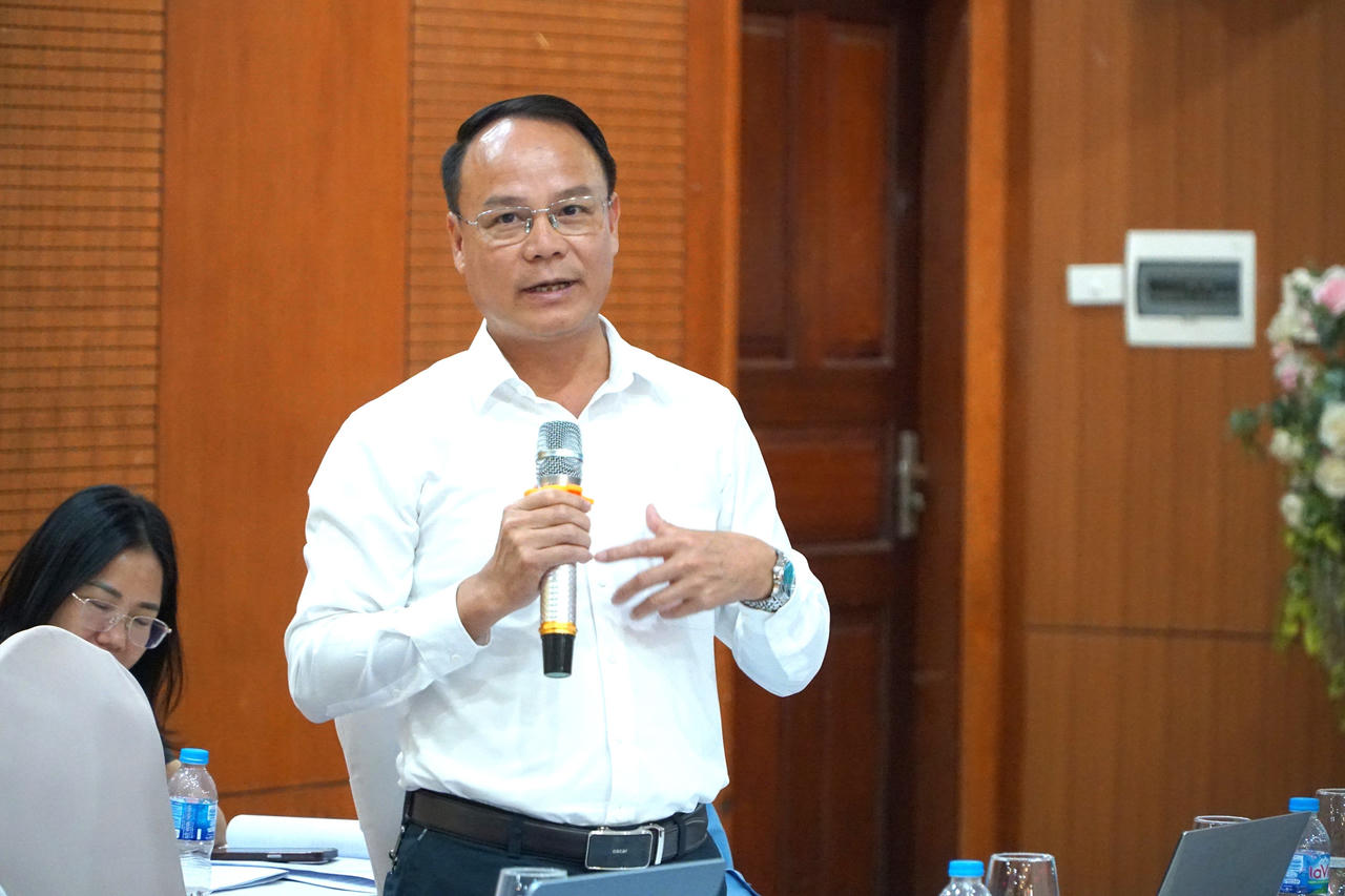 Ông Trần Xuân Cường - Phó Giám đốc Sở VHTT&DL Nghệ An phát biểu tại Hội thảo. Ảnh: Tuyết La