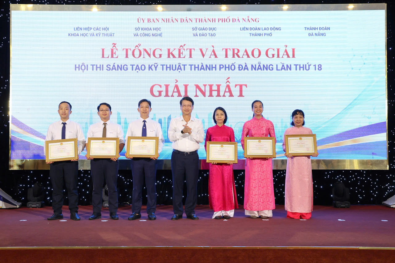 EVNCPC ghi dấu ấn với 13 giải thưởng tại Hội thi Sáng tạo kỹ thuật thành phố Đà Nẵng lần thứ 18