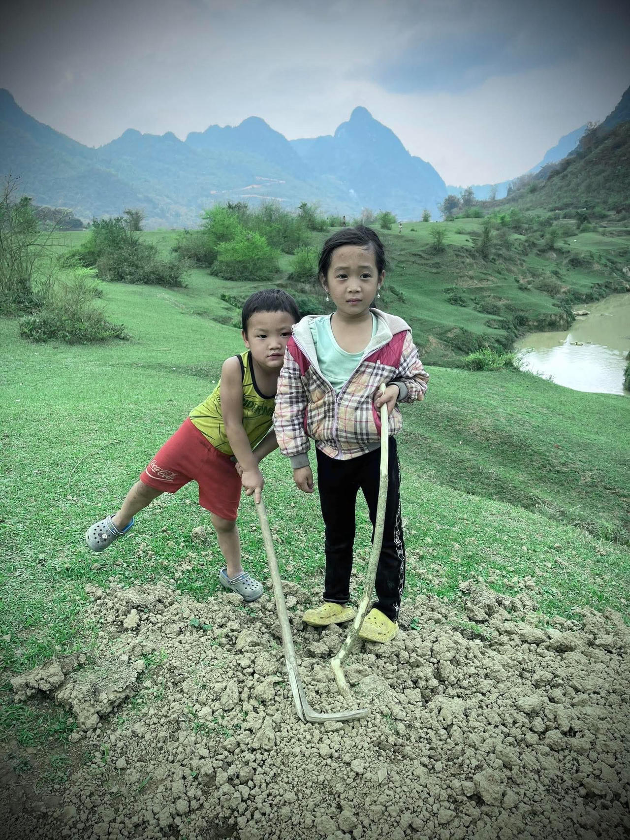 Tôi nhìn thấy cả thế giới của mình trên sân golf
