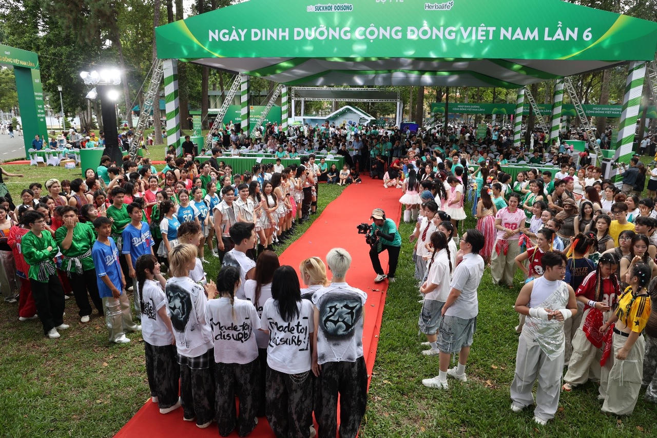 Herbalife Việt Nam đồng hành lan tỏa lối sống lành mạnh tại Ngày Dinh dưỡng Cộng đồng Việt Nam lần thứ 6