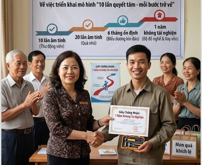 Phường Lào Cai triển khai mô hình hỗ trợ người sau cai nghiện