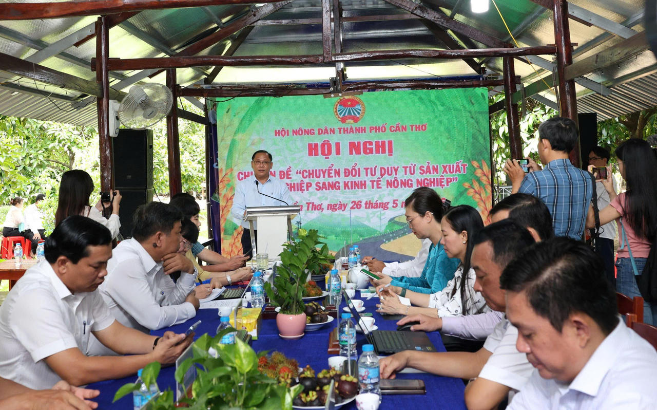 Ông Trần Chí Hùng - Phó Chủ tịch UBND TP Cần Thơ phát biểu.