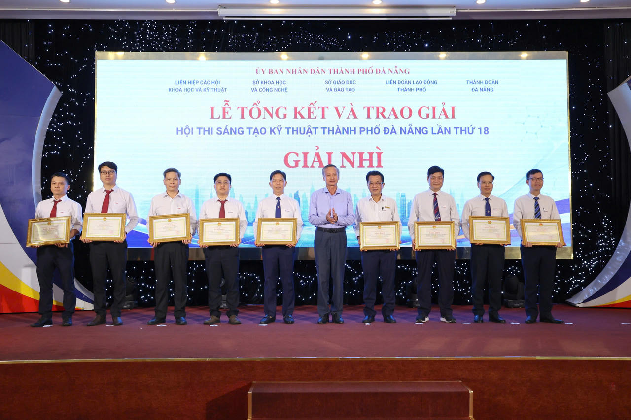EVNCPC ghi dấu ấn với 13 giải thưởng tại Hội thi Sáng tạo kỹ thuật thành phố Đà Nẵng lần thứ 18