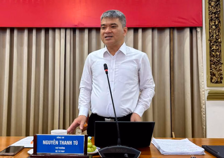 Ảnh đại diện Thứ trưởng Bộ Tư pháp Nguyễn Thanh Tú: 8 vấn đề TP HCM cần lưu ý khi xây dựng Luật Đô thị đặc biệt