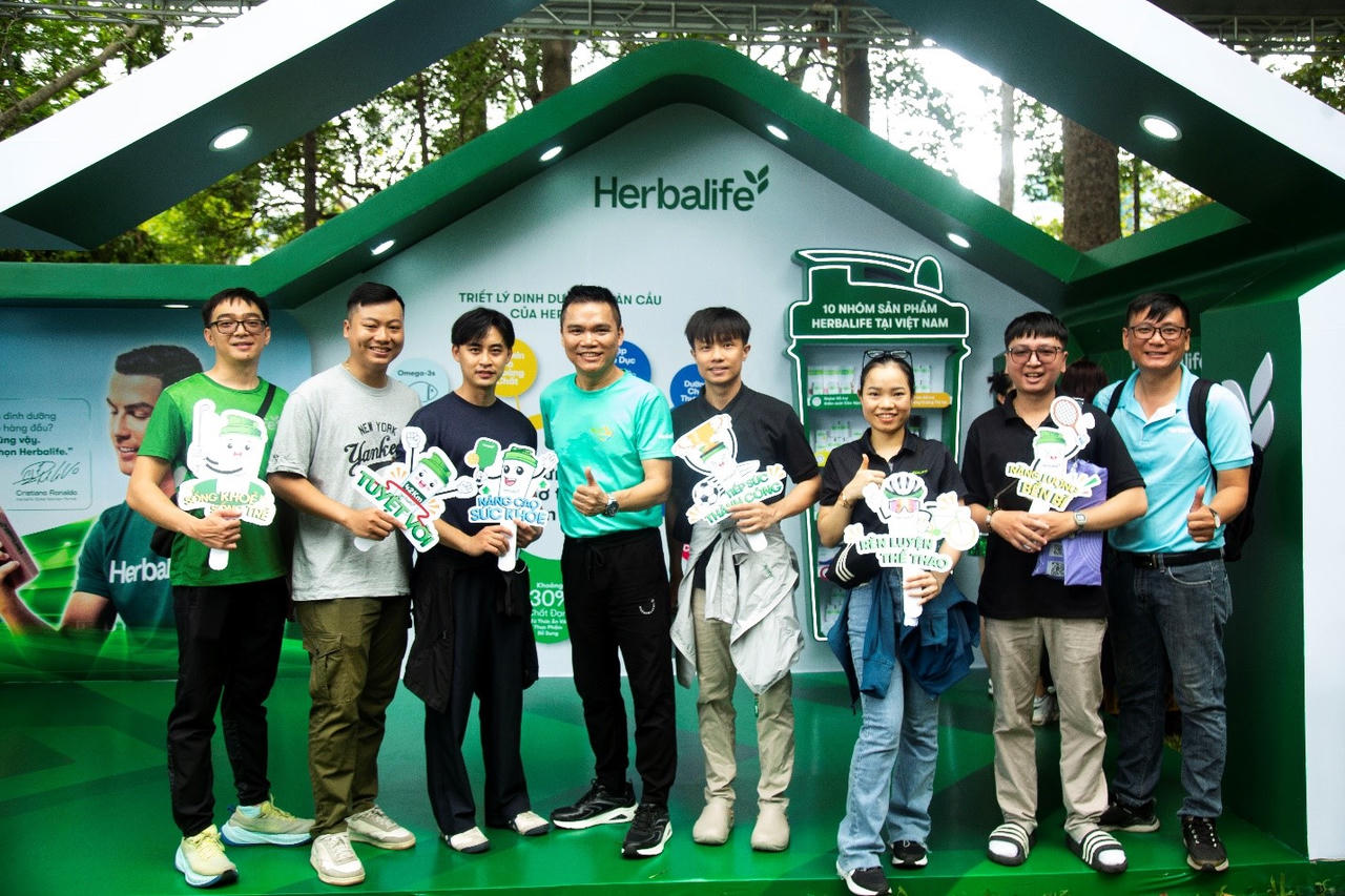 Herbalife Việt Nam đồng hành lan tỏa lối sống lành mạnh tại Ngày Dinh dưỡng Cộng đồng Việt Nam lần thứ 6