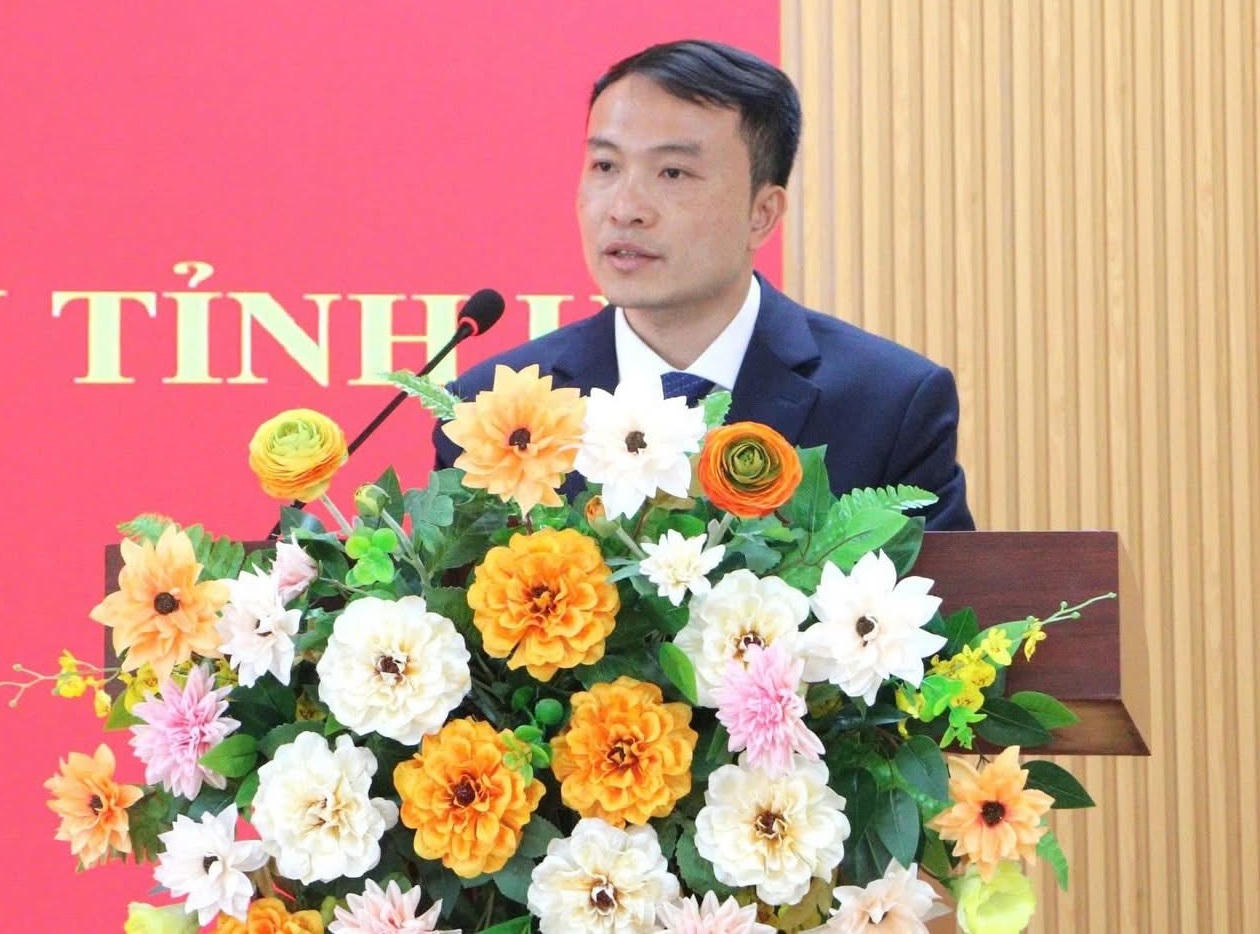 Tân Chủ tịch UBND phường Tam Thanh&nbsp; Đinh Trọng Kiên.