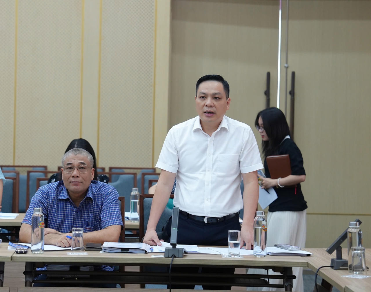 Phó Cục trưởng Cục Hải quan Nguyễn Thành Hưng phát biểu