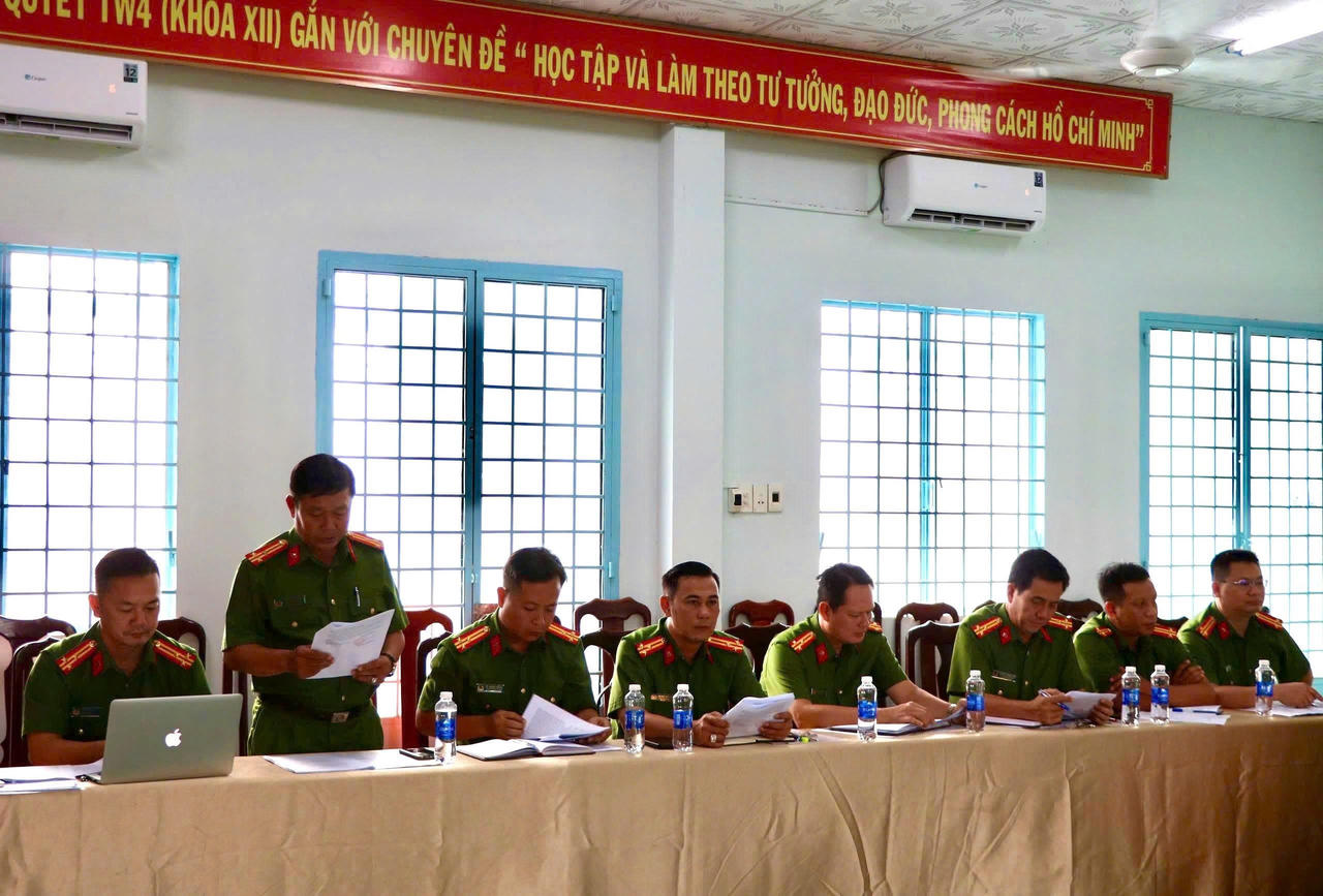 Cảnh sát hình sự An Giang quyết hoàn thành vượt mức các chỉ tiêu công tác