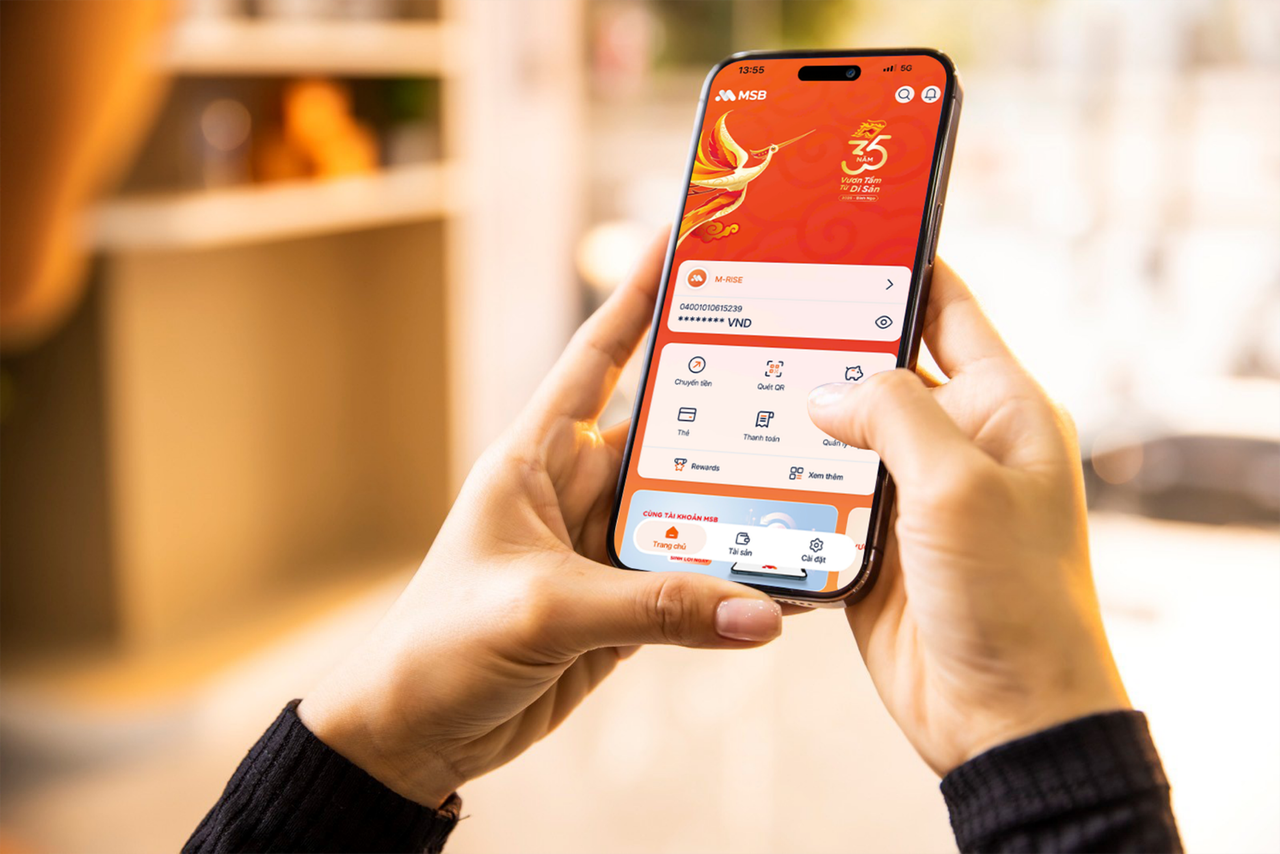 MSB khẳng định vị thế dẫn đầu cuộc đua số với bộ đôi nền tảng Ngân hàng thế hệ mới 