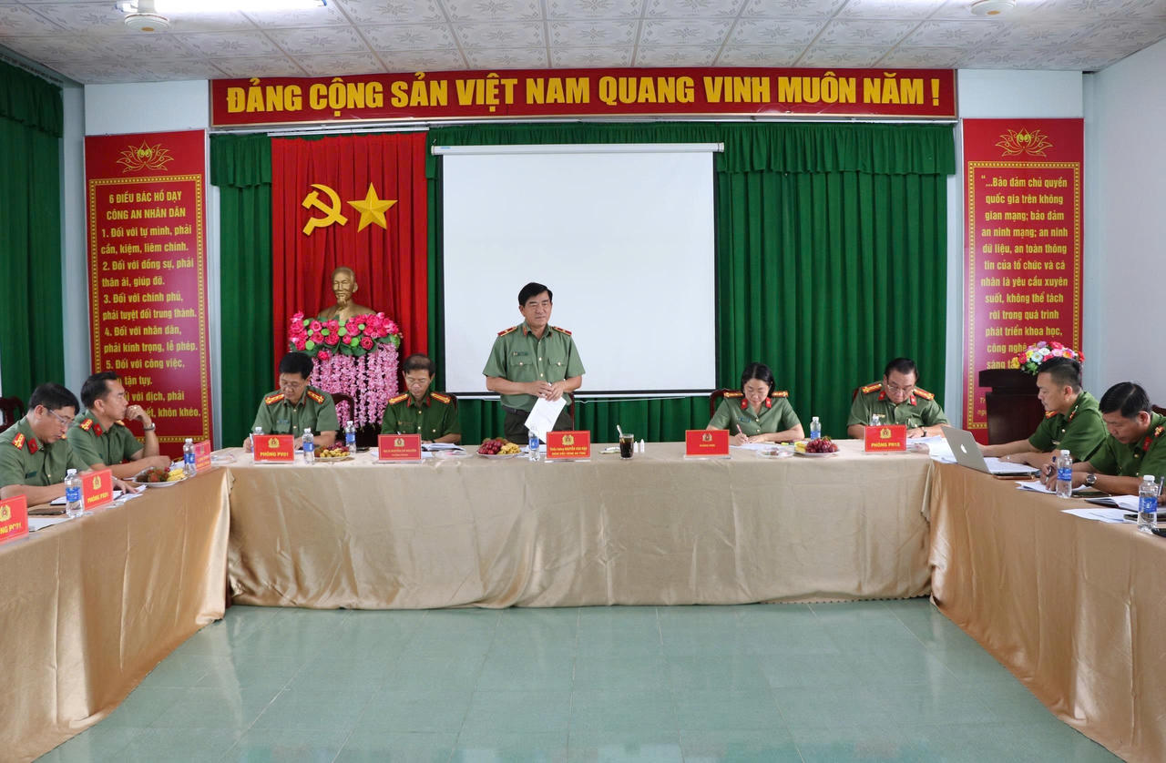 Toàn cảnh buổi kiểm tra