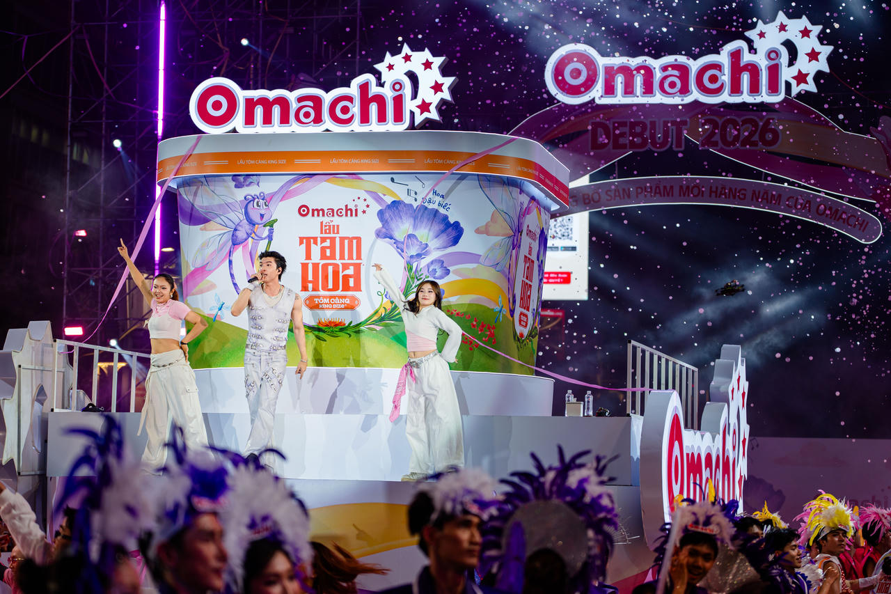 Sôi động và hoành tráng&nbsp;màn ra mắt siêu phẩm mới từ Omachi - Lẩu Tam Hoa.