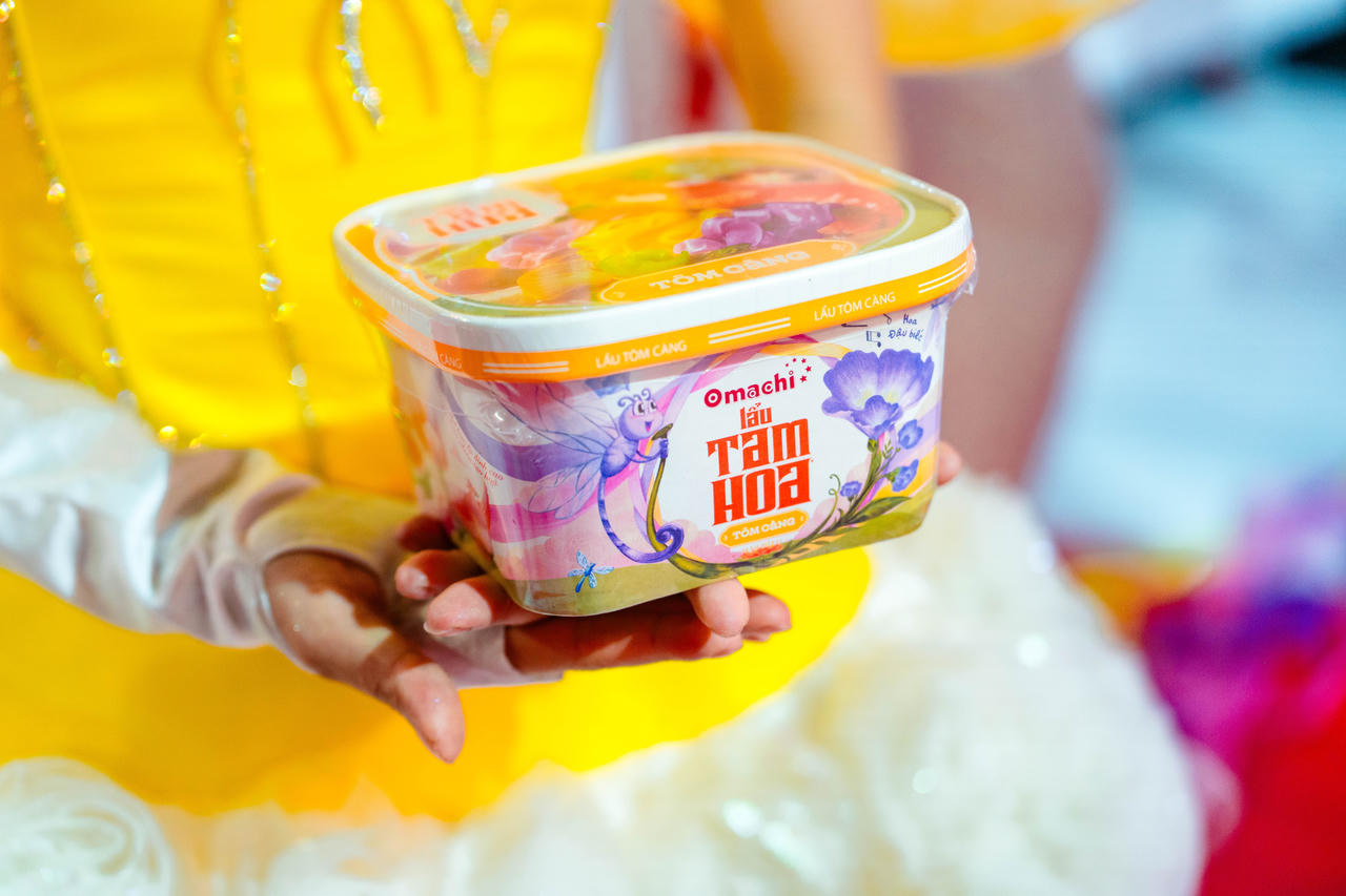 Lễ công bố sản phẩm mới của Omachi tạo ấn tượng sâu sắc trong lòng khách hàng.