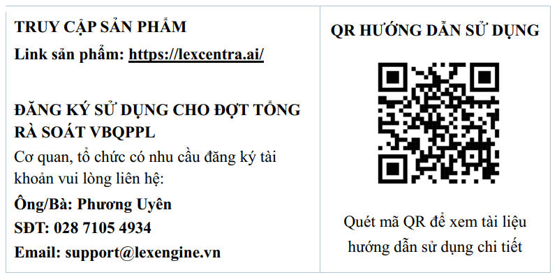 Ứng dụng công nghệ số, trí tuệ nhân tạo hỗ trợ thực hiện rà soát VBQPPL
