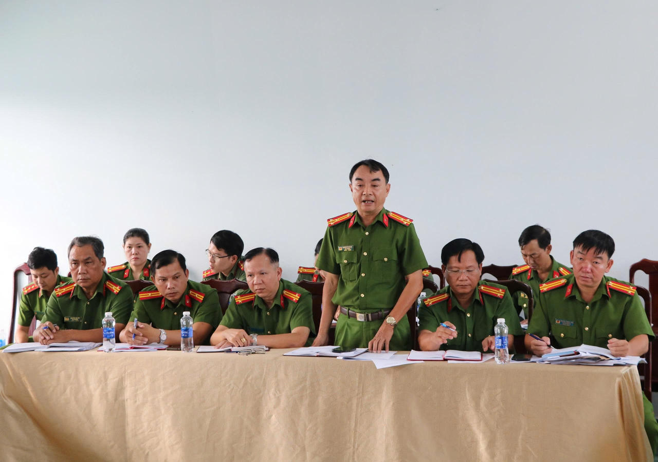 Cảnh sát hình sự An Giang quyết hoàn thành vượt mức các chỉ tiêu công tác