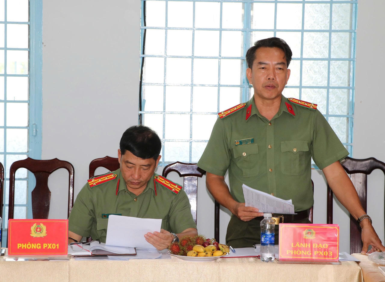 Cảnh sát hình sự An Giang quyết hoàn thành vượt mức các chỉ tiêu công tác